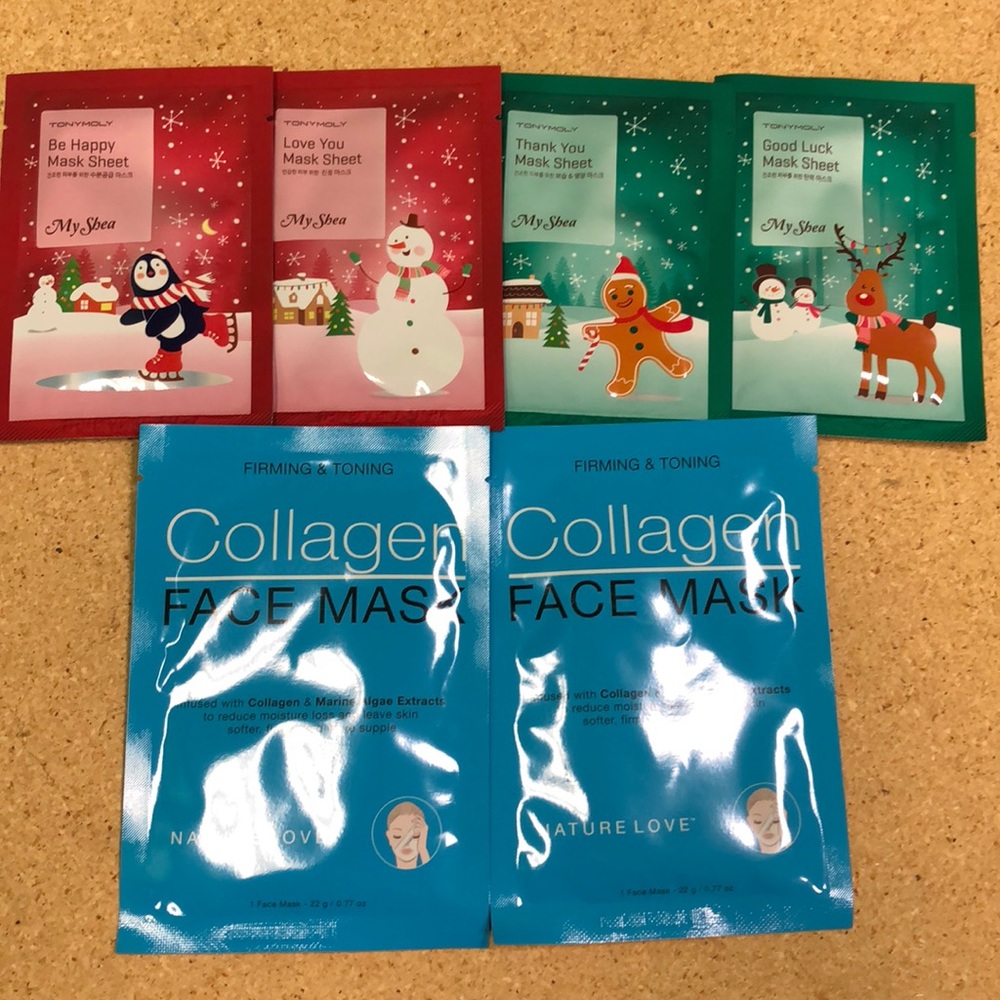 Tony Moly mask assortment